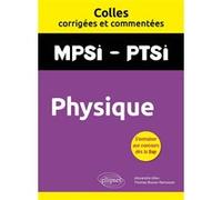 Physique MPSI-PTSI