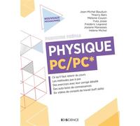 Physique PC/PC* - Jean-Michel Bauduin - Ediscience - broché - Scolaire / Universitaire