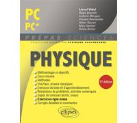 Physique PC/PC* - Lionel Vidal - Ellipses - broché - Scolaire / Universitaire