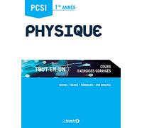 Physique PCSI 1re année