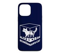 Physique quantique du Chat Mort et Vivant de Double Schrödinger Coque pour iPhone 13 Pro Max