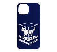 Physique quantique du Chat Mort et Vivant de Double Schrödinger Coque pour iPhone 15