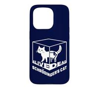 Physique quantique du Chat Mort et Vivant de Double Schrödinger Coque pour iPhone 15 Pro