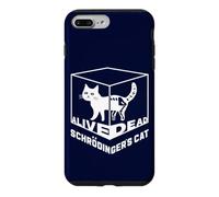 Physique quantique du Chat Mort et Vivant de Double Schrödinger Coque pour iPhone 7 Plus/8 Plus