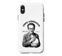 Physique quantique Erwin Schrodinger Cat Equation Science Coque pour iPhone X/XS