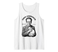 Physique quantique Erwin Schrodinger Cat Equation Science Débardeur