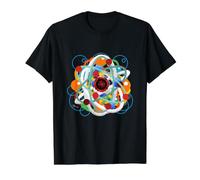 Physique Science Geek Physique Atomique T-Shirt Graphique avec Valeur, Homme, Noir, L