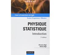 Physique statistique - 3ème édition