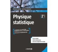 Physique statistique Cours et exercices corrigés - Nicolas Sator - De Boeck Supérieur - broché - Scolaire / Universitaire