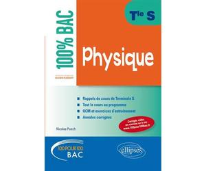 Physique Terminale S - Nicolas Puech - Ellipses - broché - Scolaire / Universitaire