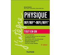 Physique Tout-en-un MP/MP*-MPI/MPI* 6ème édition - Bernard Salamito - Dunod - broché - Scolaire / Universitaire