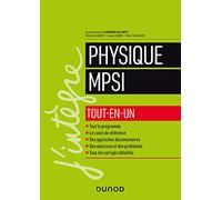 Physique tout-en-un MPSI