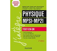 Physique tout-en-un MPSI MP2I 2021 (2021)