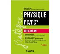Physique Tout-en-un PC/PC* Marie-Noëlle Sanz (Auteur), Michel Thibault (Auteur), Damien Moulin (Auteur), Bernard Salamito (Auteur)