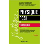 Physique Tout-en-un PCSI 7ème édition - Stéphane Cardini - Dunod - broché - Scolaire / Universitaire