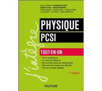 Physique Tout-en-un PCSI Stéphane Cardini (Auteur), Damien Jurine (Auteur), Bernard Salamito (Auteur), Valérie Bouland (Auteur), Rachel Comte (Auteur), François Crépin (Auteur), Luc Gauthier (Auteur)