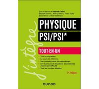 Physique Tout-en-un PSI/PSI* 7ème édition - Stéphane Cardini - Dunod - relié - Etude