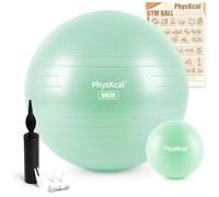 PhysKcal 65 cm balles de Gymnastique avec de 23 cm Ballon de Pilates- Teal