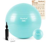 PhysKcal 85 cm balles d'exercices pour la Bureau et la Maison- Bleu