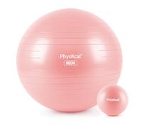 PhysKcal 85 cm balles d'exercices pour la Bureau et la Maison- Rosa