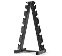 PhysKcal Support d'haltères à 6 Niveaux de 400 kg, Stockage d'haltères en Acier pour l'entraînement à Domicile, Hexagonal pour Poids à Main, Installation Incluse