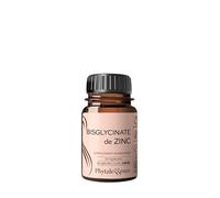 Phytalessence Complément alimentaire cheveux, peau et ongles Bisglycinate de zinc 60 gélules