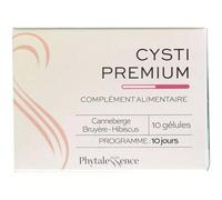 Phytalessence Cysti Premium Confort Urinaire Cystite 10 Gélules
