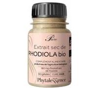 Phytalessence Pure Rhodiola Bio 60 Gélules - Pot 60 gélules