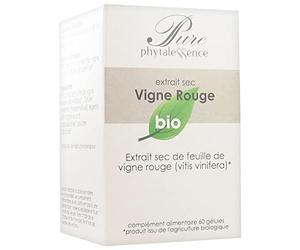 Phytalessence Pure Vigne Rouge Bio 60 Gélules