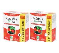 PHYTO-ACTIF Acérola Bio 500 Comprimé(S) À Croquer 2x24 pc(s)