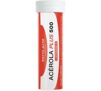 Phyto-Actif Complément alimentaire Acérola Plus 500 – Vitamine C naturelle – 36 comprimés