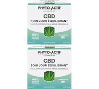 PHYTO-ACTIF CBD Soin Jour Equilibrant Crème Pour La Peau 2x50 ml