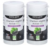 PHYTO-ACTIF Charbon Végétal Activé Bio Capsule(S) 2x60 pc(s)