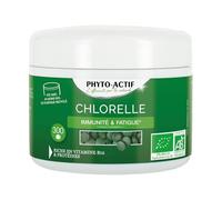 PHYTO-ACTIF | Chlorelle | Complément alimentaire Immunité & Vitalité | Système immunitaire renforcé | Réduit la fatigue |Riche en Vitamine B12 & Protéines végétales & Chlorophylle | 300 comprimés