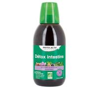 PHYTO-ACTIF | Cocktail Détox Intestins | Complément alimentaire Détox | Soutient le Système Intestinal | Favorise le Transit & la Digestion | Formule Bio | Synergie de 8 plantes | 500 ml