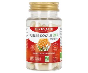 PHYTO-ACTIF Gelée Royale Bio 2000 mg Capsule(S) 2x31 g