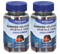 Phyto Actif Gummies Mélatonine Végétale 1,9mg 2x60 pc(s)