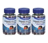 Phyto Actif Gummies Mélatonine Végétale 1,9mg 3x60 pc(s)