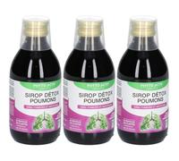 Phyto Actif Sirop Détox Poumons 3x250 ml