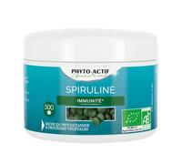 Phyto Actif Complément alimentaire Spiruline Bio 500 comprimés