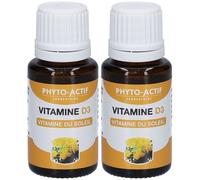 PHYTO-ACTIF Vitamine D3 Goutte(S) Orale(S) 2x15 ml