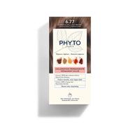 PHYTO Cheveux Color Kit 6.77 Marron Clair Cappuccino Colarazione Sans Ammoniac