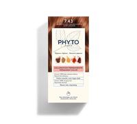 PHYTO Cheveux Color Kit 7.43 Blonde Auburn Colarazione pour Sans Ammoniac