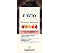 Phyto Paris Phytocolor Coloration Permanente 3 Châtain Foncé 1 Kit