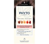 Phytocolor Coloration Permanente 4 Châtain - Cheveux Colorés Ou Blancs