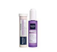 Phyto Paris - Phytophanere - Routine Croissance Cheveux Complète - Comprimés Effervescents Multivitamines + Sérum Booster - Cheveux Plus Forts, Denses et Résistants