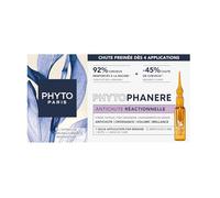 Phyto Paris - Phytophanere - Traitement Anti-Chute de Cheveux Réactionnelle - Ampoules Anti-Chute Cheveux dès 4 Applications - Extraits Botaniques de Chardon Marie - Densité et Volume - 3 Mois
