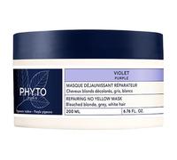 Phyto Violet Masque Déjaunissant Réparateur - Cheveux Blonds Décolorés Gris Blancs - Pot 200 ml