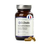 Phytocea Sommeil Profond Endormissement - Mélatonine - 60 Gélules | Passiflore, Millepertuis, Escholtzia, Coquelicot - Réveils nocturnes, décalage horaire, détente - Fabriqué en France
