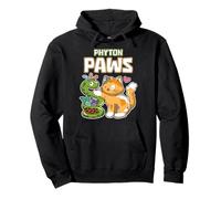 Phyton Paws Développeur de Programmation en Python pour Chat Sweat à Capuche